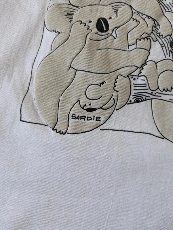 Vintage T-shirt uit de jaren 80 Alies Design Australia Beren geweldige uitzichten op Australië – photo 5